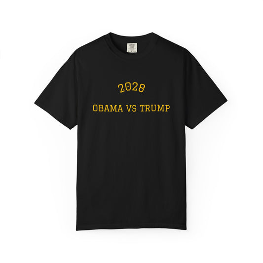 Election 2028 T-Shirt — Obama vs Trump College Tee