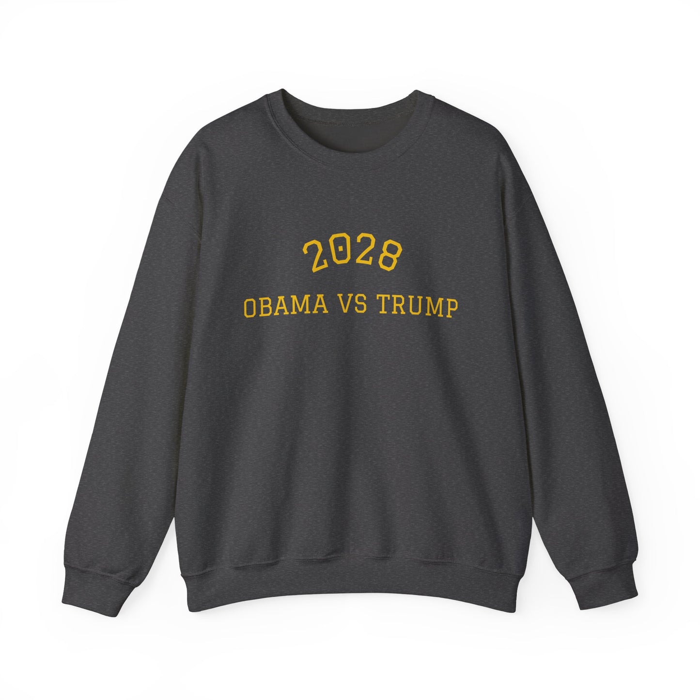 2028 Sweatshirt - Obama vs Trump College Crewneck