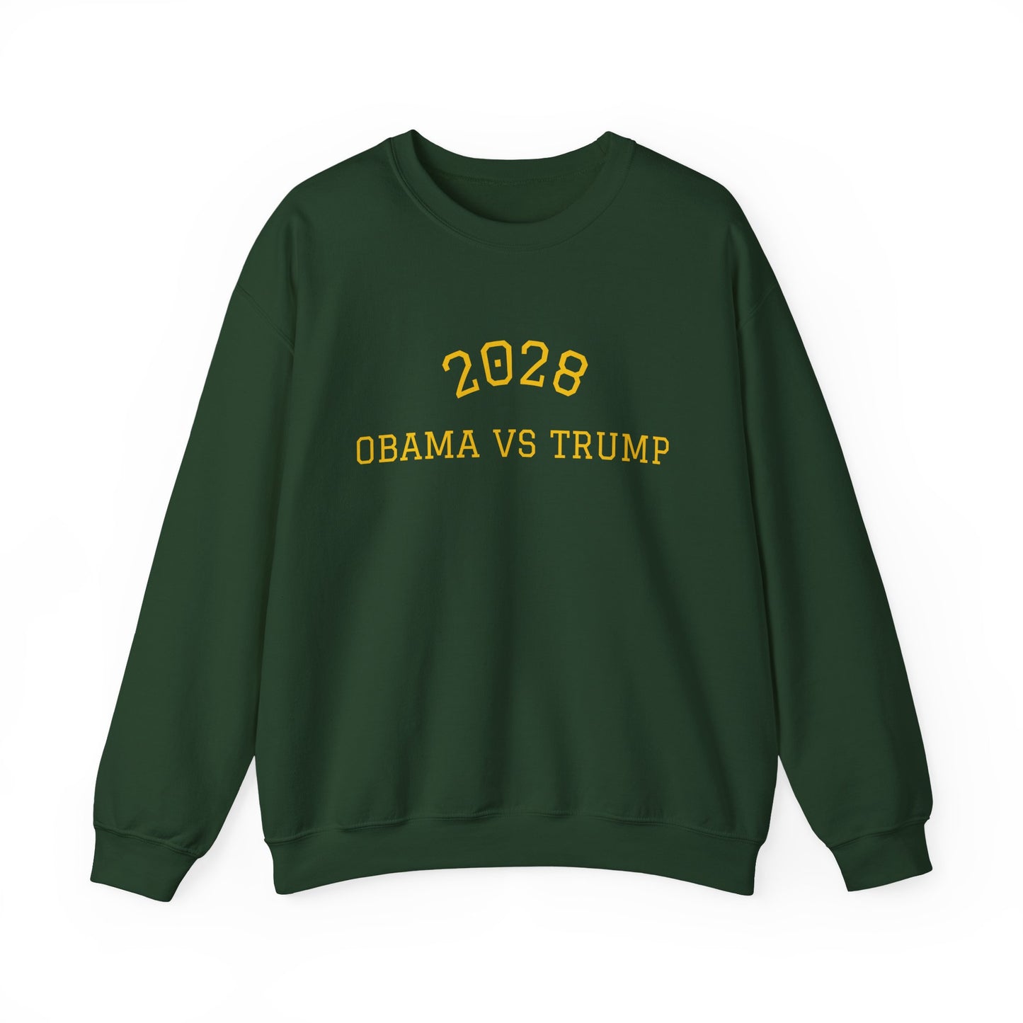 2028 Sweatshirt - Obama vs Trump College Crewneck