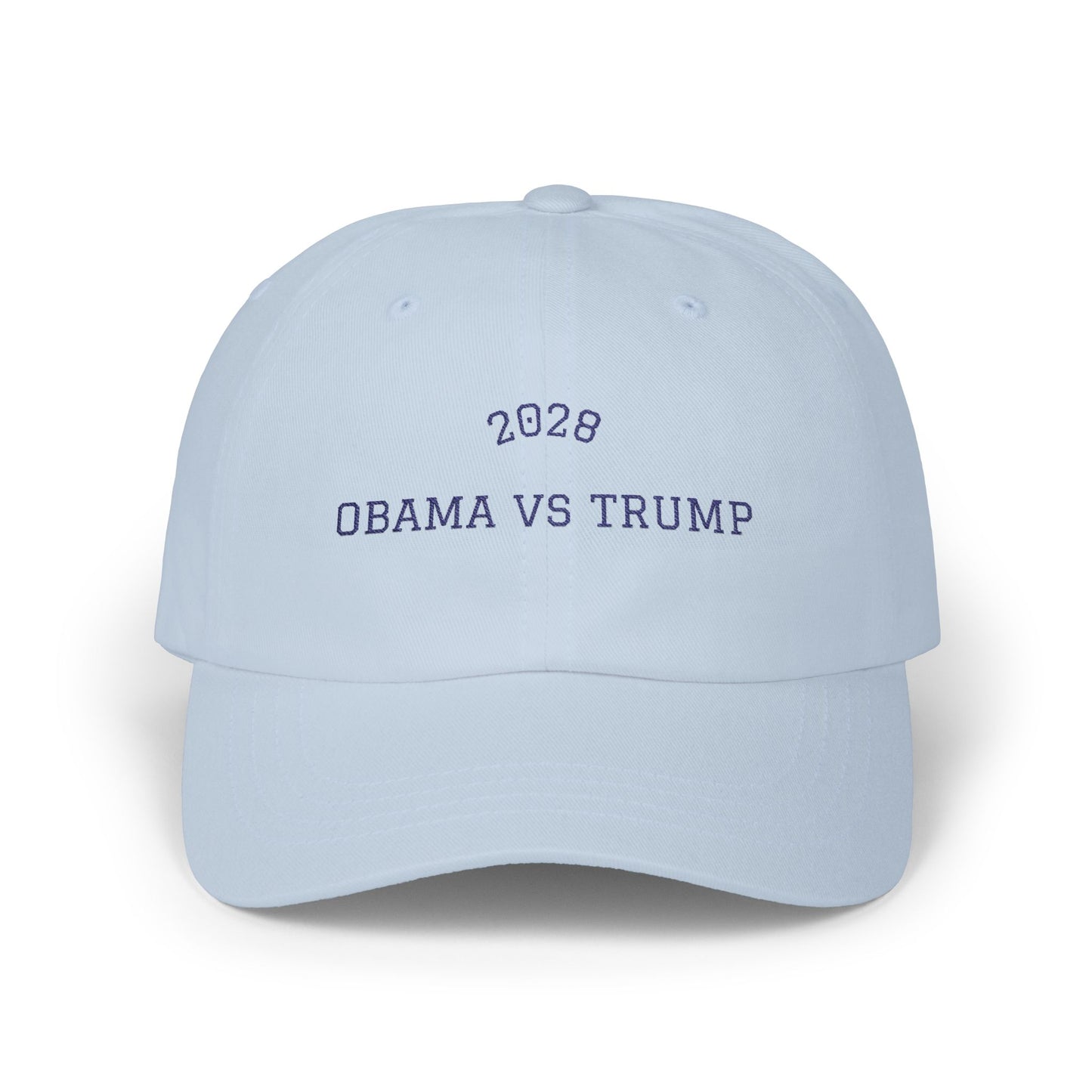 Dad Cap – 2028 Obama vs Trump Embroidered Baseball Hat