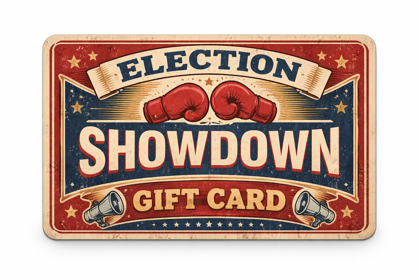 Election Showdown Gift Cards